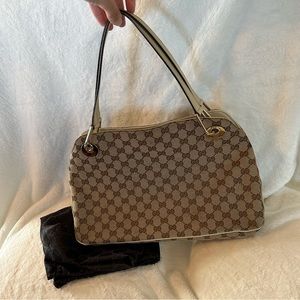 Unworn Gucci Tote Bag Beige Series GG Canvas